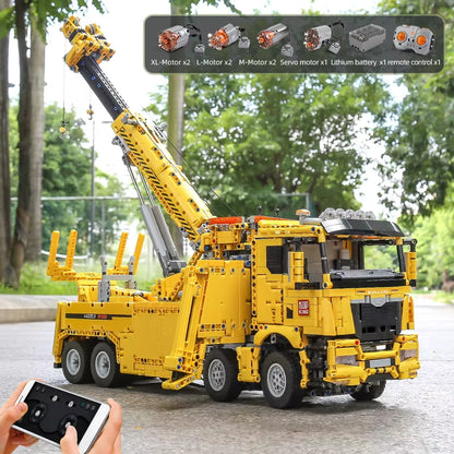 MOLD KING 17028, Technisches Auto, Spielzeug, APP Und RC, Motorisierter Feuerrettungswagen, Modell, Montage, Baustein, Ziegel, Kinder, Weihnachtsgeschenk