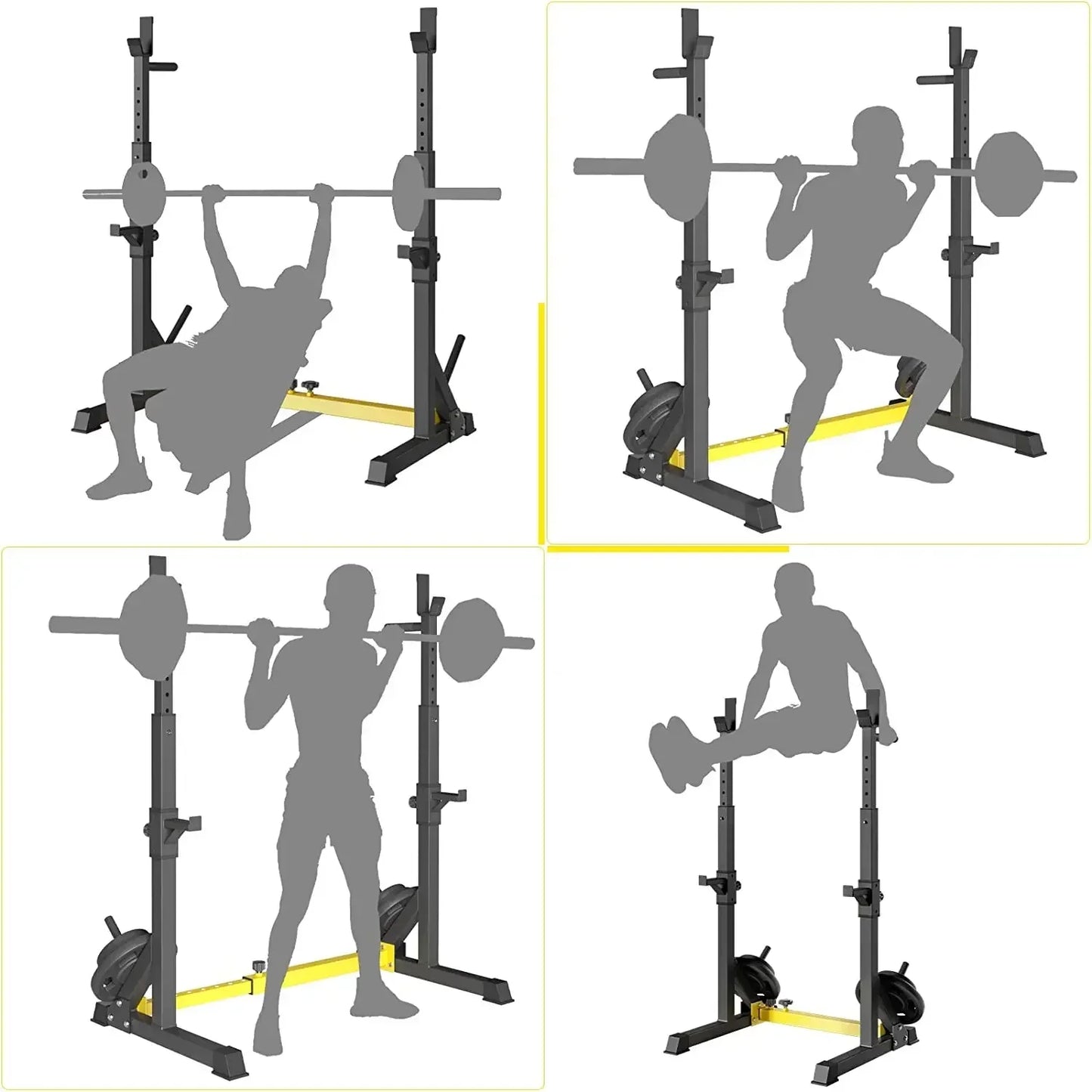 Verstellbare Squat Rack für effektives Krafttraining