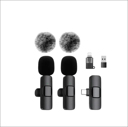 Kompakter Wireless Mikrofon für Kreative.